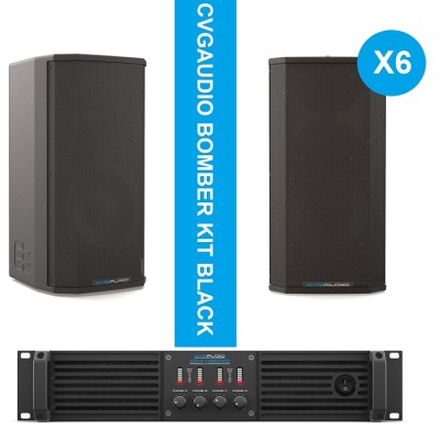 CVGaudio BEATBOMBER KIT BLACK Комплект звукового оборудования высокой мощности