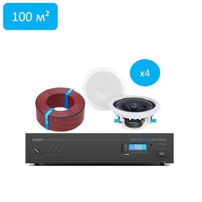 CVGaudio CHEAP FOCUS/W/100 Комплект звукового оборудования для озвучивания помещений площадью до 100 м2
