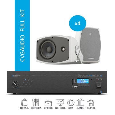 CVGaudio FULL KIT/W/100 Комплект звукового оборудования для озвучивания помещений площадью до 100 м2