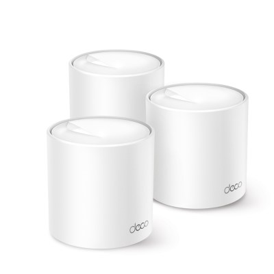 TP-Link Deco X50(3-pack) – AX3000 Домашняя Mesh Wi-Fi 6 система, 3 устройства