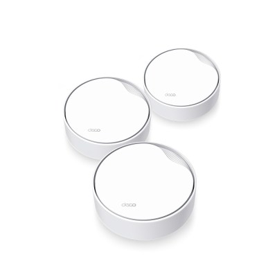 TP-Link Deco X50-PoE(3-pack) – AX3000 Mesh-система Wi-Fi 6 с поддержкой PoE, 3 устройства