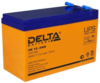 Delta HR 12-34 W Аккумулятор