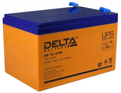 Delta HR 12-51 W Аккумулятор