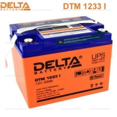 Delta DTM 1233 I Аккумулятор