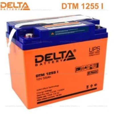 Delta DTM 1255 I Аккумулятор