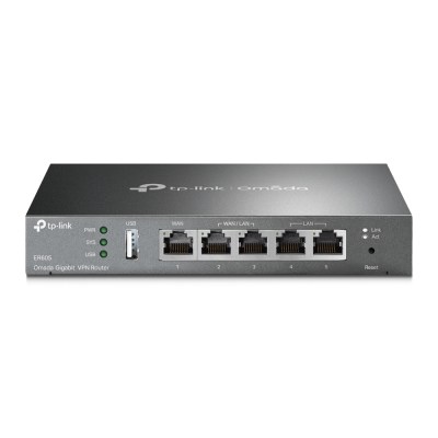 TP-Link ER605 – VPN‑маршрутизатор Omada с гигабитными портами
