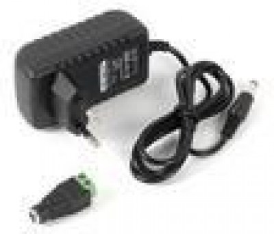 Mollusk-VRK 12/2 источник питания 12В, 2А. Сетевой диапазон 110-245В встр. вилка