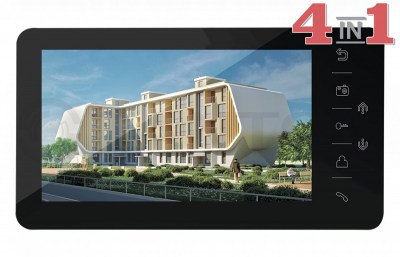 Tantos Prime HD Black Цветной видеодомофон с записью