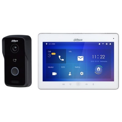 Dahua VTK-Dahua VTO2111D-WP-Dahua VTH5221D