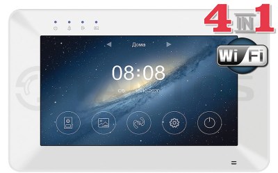 Tantos Rocky-HD WIFI VZ Видеодомофон с подключением к координатному домофону