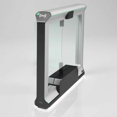 Magnetic mWing FMWI_AL Slave без створок Боковая секция распашного турникета