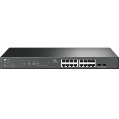 TP-Link TL-SG2218P – Коммутатор JetStream Smart с 16 гигабитными портами PoE+ и 2 портами SFP