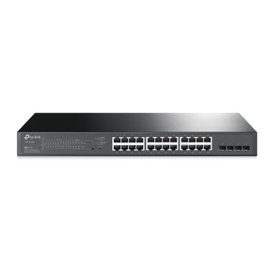 TP-Link TL-SG2428P – JetStream 28‑портовый гигабитный Smart коммутатор с 24 портами PoE+