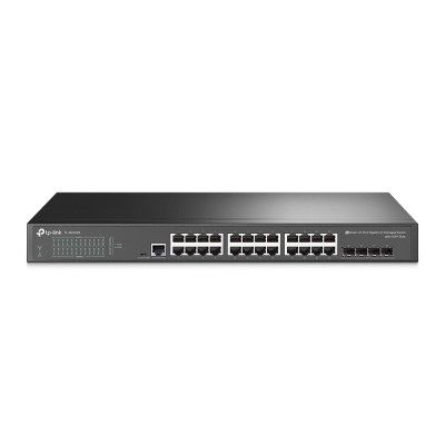 TP-Link TL-SG3428 – JetStream™ 24‑портовый гигабитный управляемый коммутатор уровня 2+ с 4 SFP-слотами