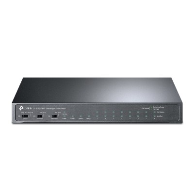 TP-Link TL-SL1311MP – 8-портовый настольный PoE+ коммутатор 10/100 Мбит/с с 3 гигабитными портами