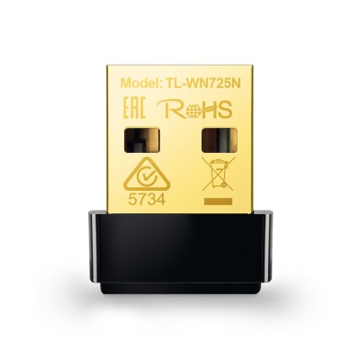 TP-Link TL-WN725N – N150 Ультракомпактный Wi-Fi USB адаптер