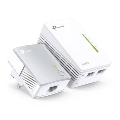 TP-Link TL-WPA4220 KIT – AV600 Комплект адаптеров Powerline с Wi-Fi N300, 2 устройства