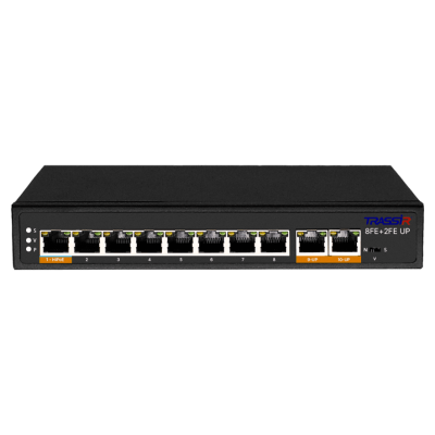 Trassir TR-NS1110-120-8PoE Сетевой POE коммутатор