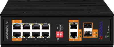 Trassir TR-NS15122S-300-8POE Сетевой POE коммутатор