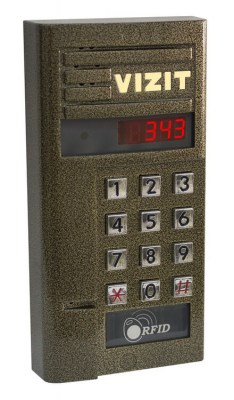 БВД-343FCPW Блок вызова VIZIT